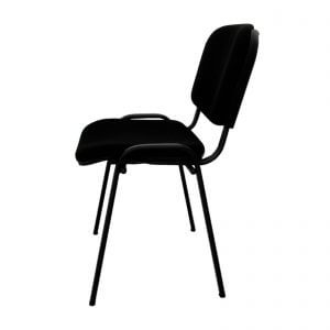 krzesło konferencyjne ISO czarne