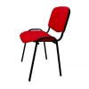 krzesło konferencyjne ISO czerwone