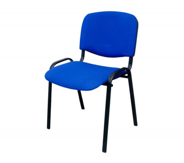 krzesło konferencyjne ISO niebieskie
