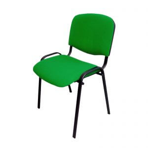 krzesło konferencyjne ISO zielone