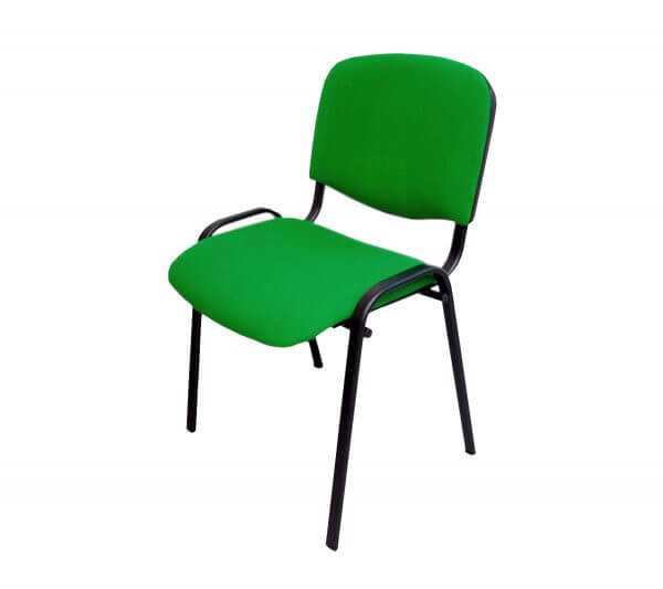 krzesło konferencyjne ISO zielone
