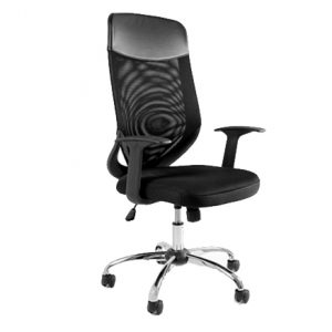 Krzesło biurowe Mobi Plus czarne