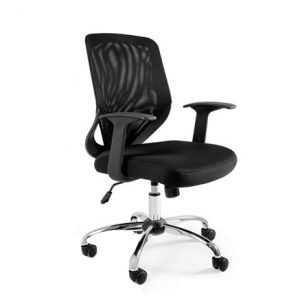 Krzesło biurowe Mobi czarne